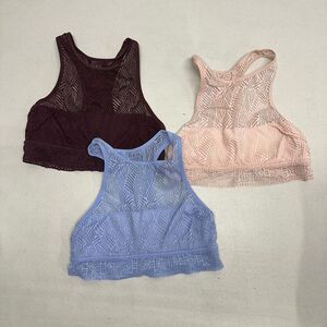 Aerie set of 3 Bralettes size XS